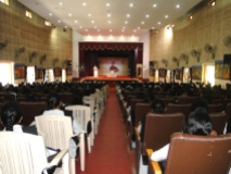 View of the programme venue