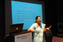 Presentation by Dr Rameela Shekhar
