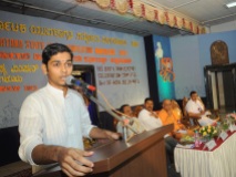 0046 Sri Adarsh Gokhale addressing the gathering