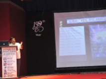 074 Sri Satish H L Addressing the teachers