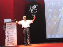 075 Prof Raghottam Rao Addressing the teachers